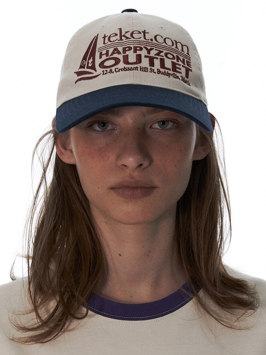 테켓 모자 반팔티 하프집업