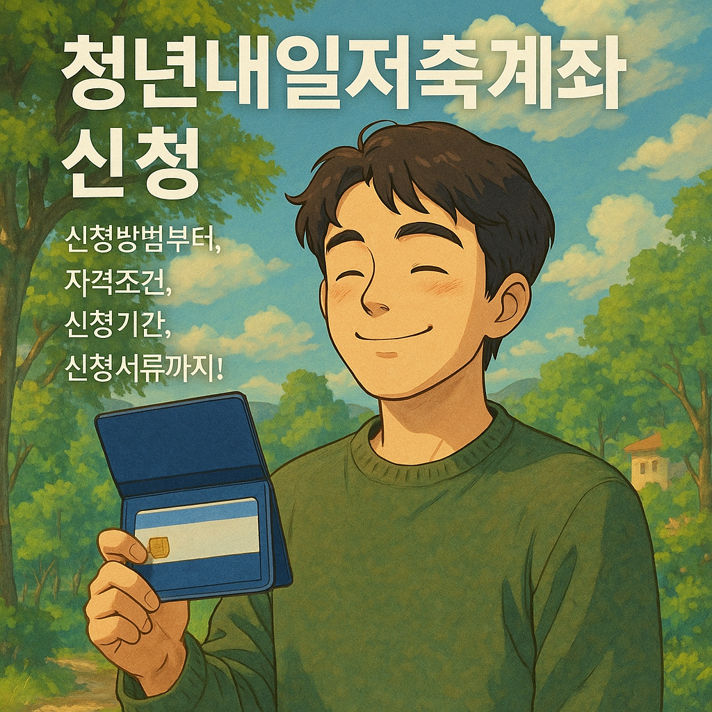 청년내일저축계좌-신청하기