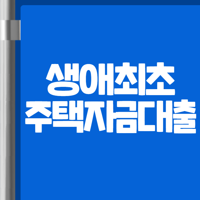 생애최초주택자금대출