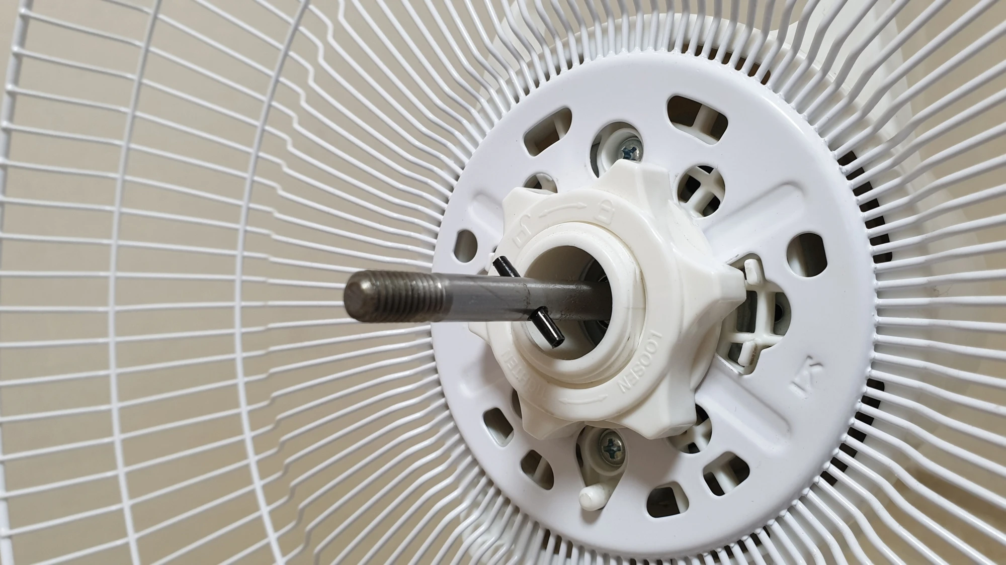 선풍기 망 조립