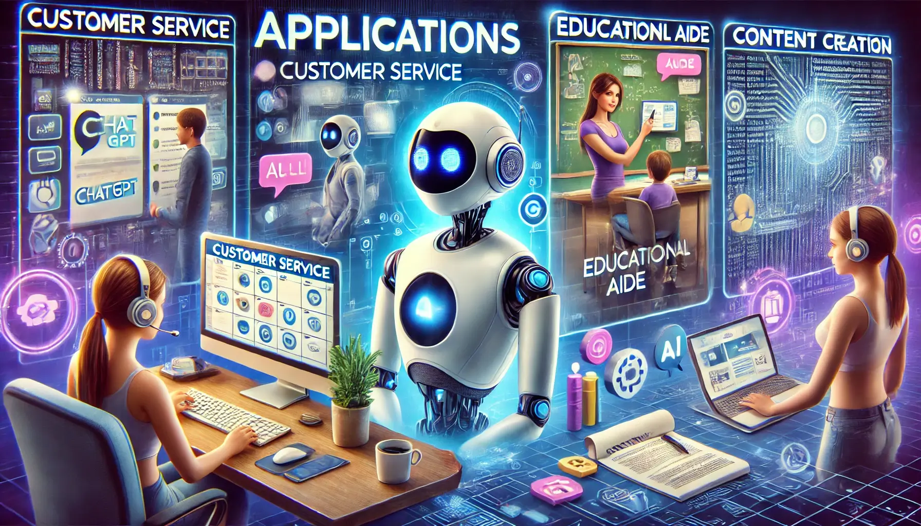 ChatGPT는 다양한 응용 분야에서 사용될 수 있습니다