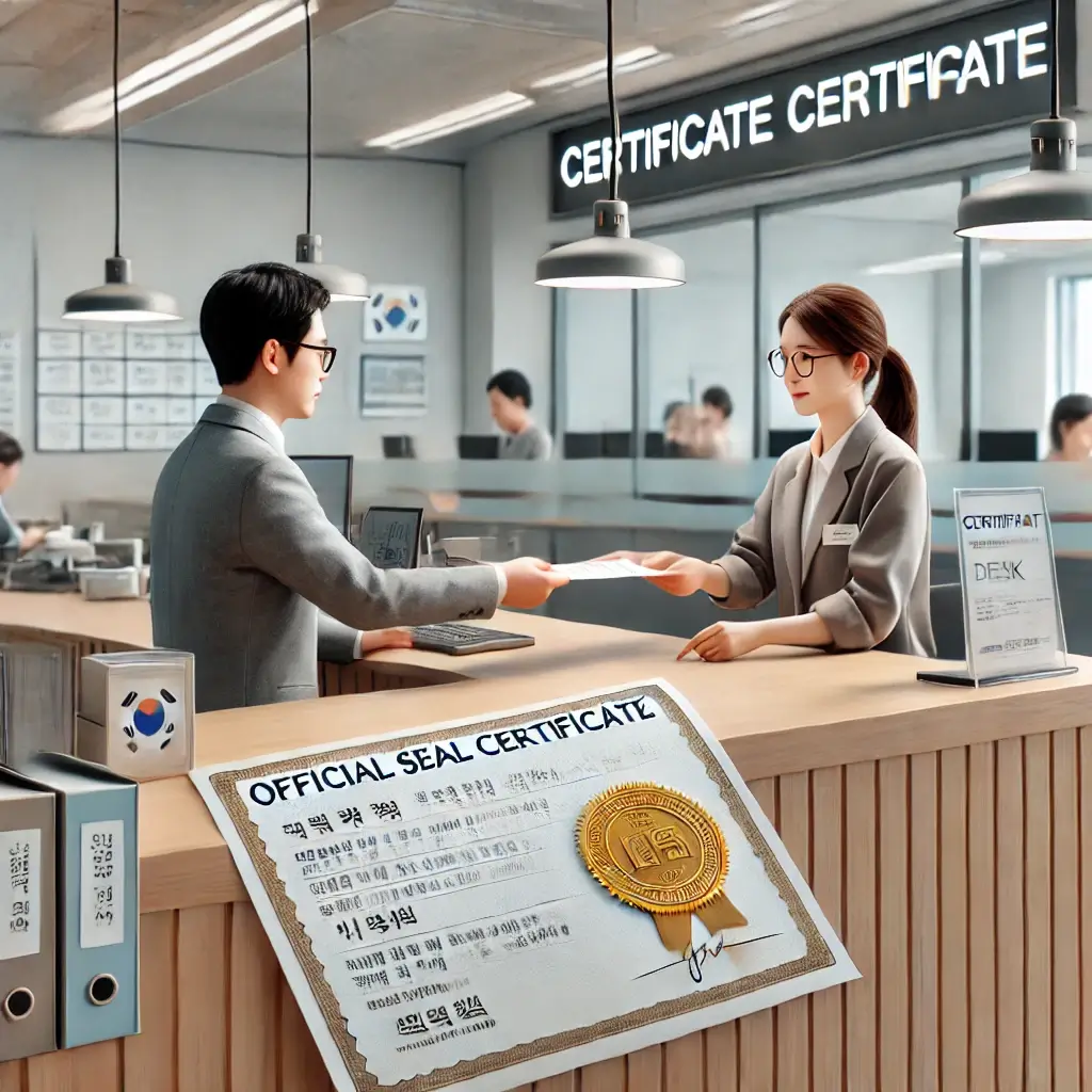 인감증명서 대리발급