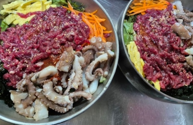 함평-육회-낙지-비빔밥-소낙비-전주식당