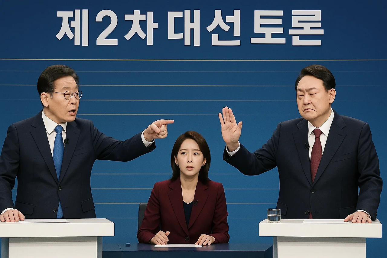 2025년 2차 대선 TV토론 총정리｜후보 발언·논란·핵심 이슈 정리
