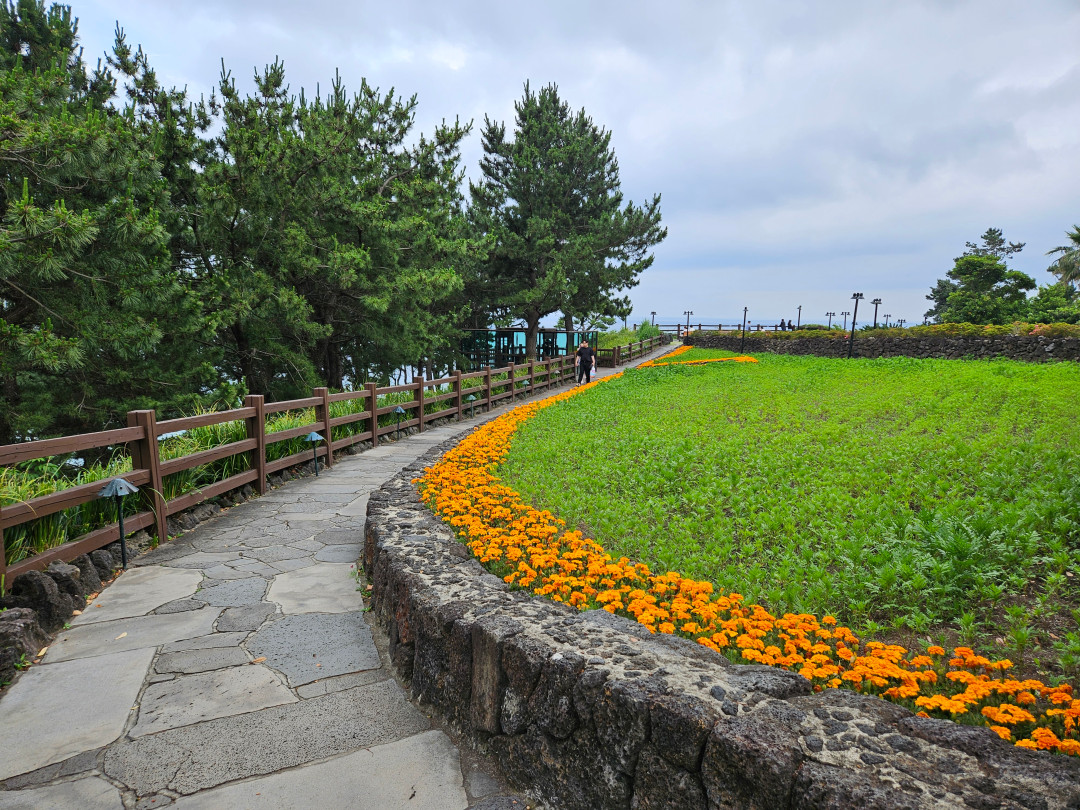 신라호텔 야외 정원