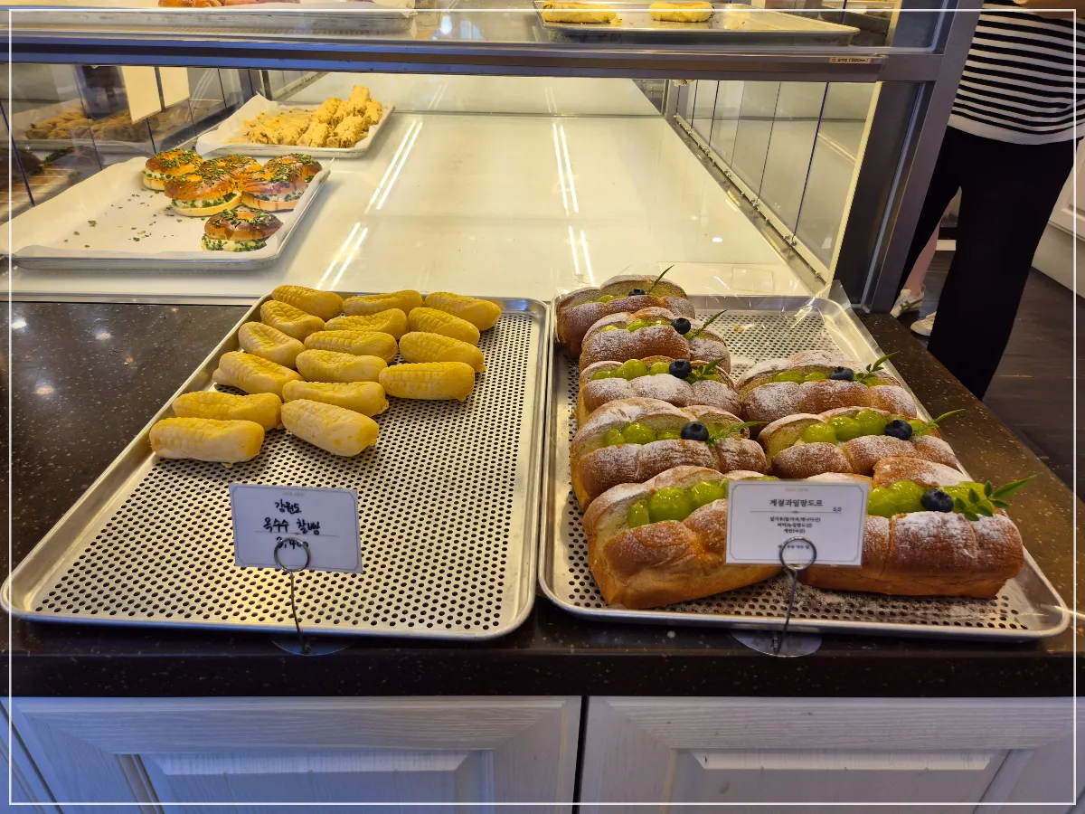 하레하레-옥수수찰빵-계절과일팡도르