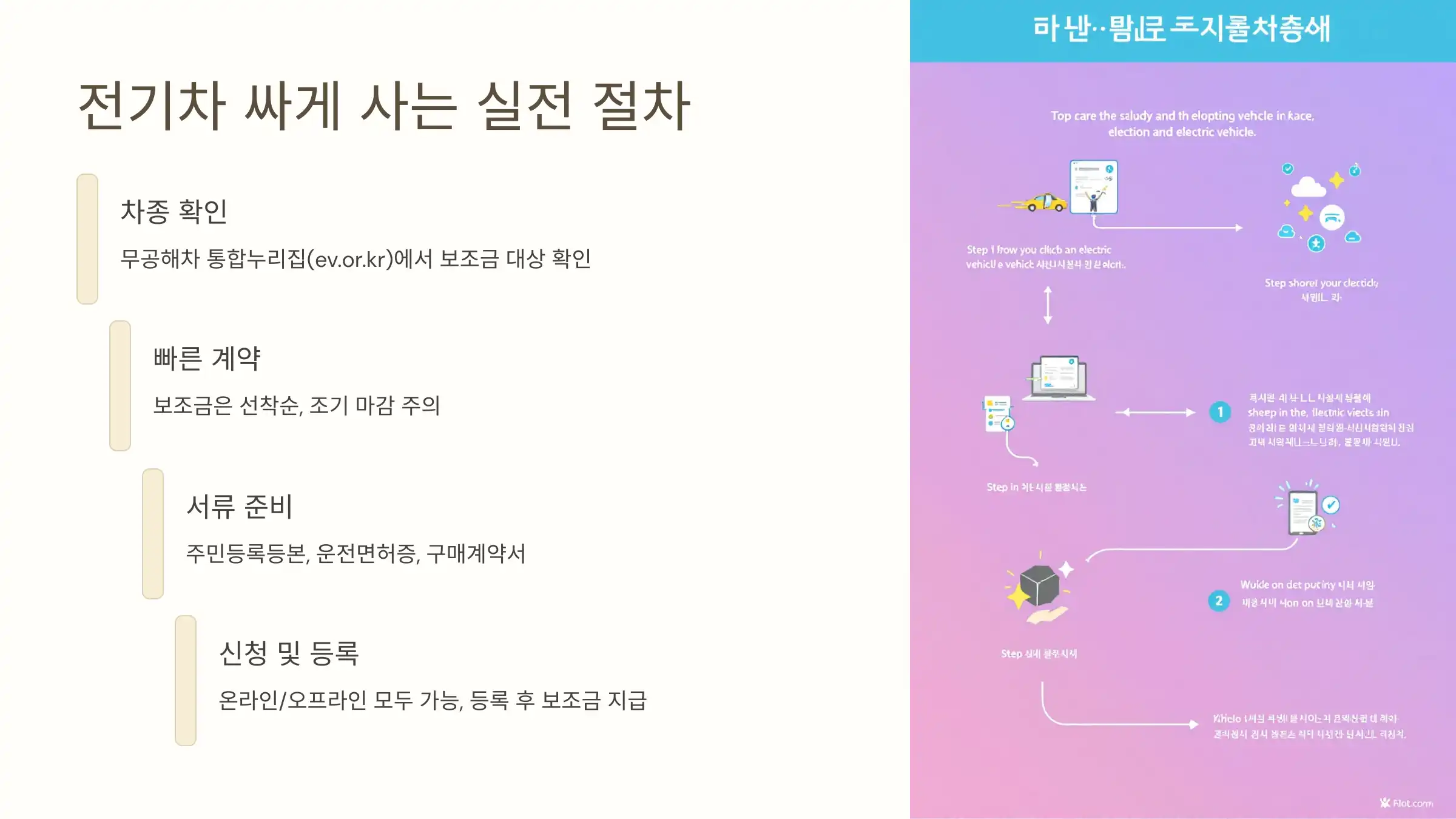 전기차 싸게 사는 실전 절차