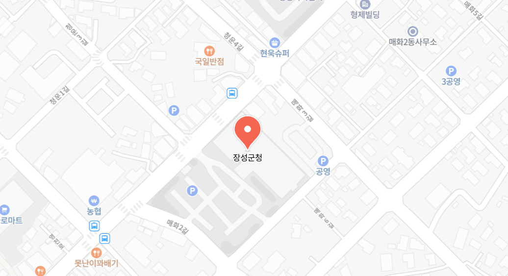 장성군 차량등록사업소 위치