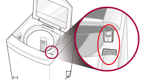 도어 잠금장치 이물 여부 확인