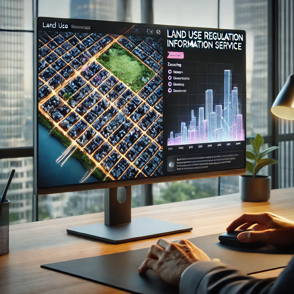 토지이용규제 정보서비스 조회