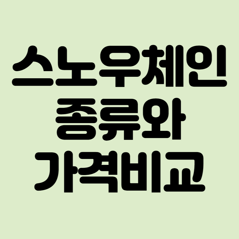 스노우체인