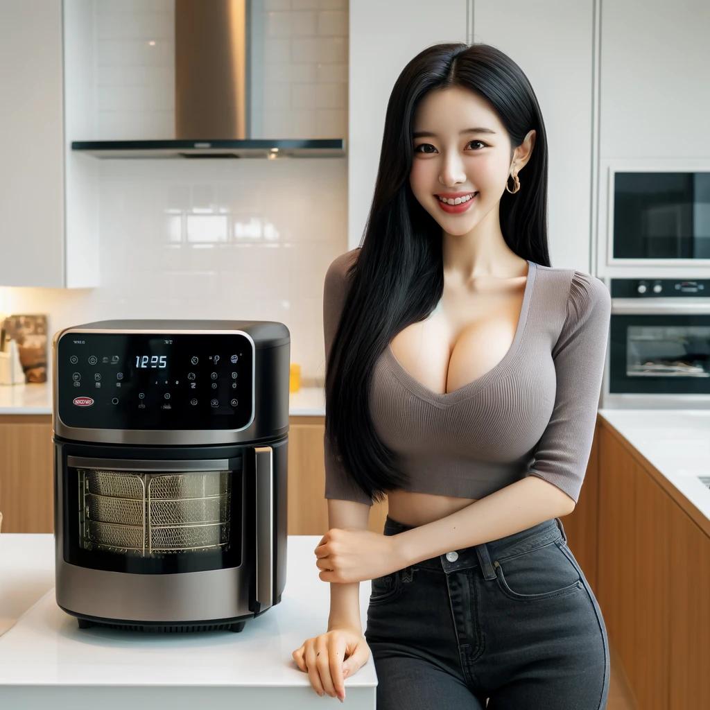 전자레인지 에어프라이어 겸용