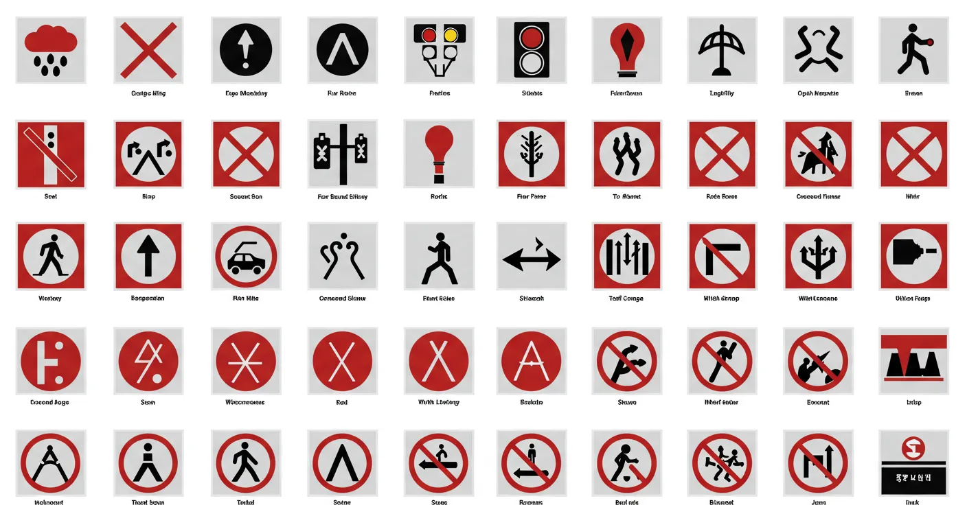 교통 표지판 암기