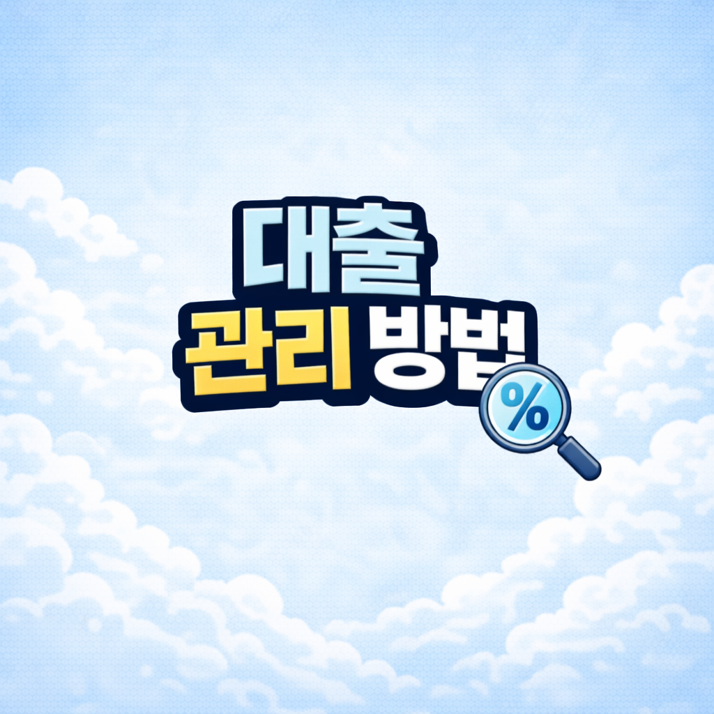 대출 관리 방법