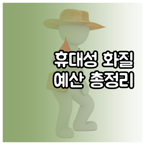 똑똑한 여행 카메라 선택법 휴대성 화..