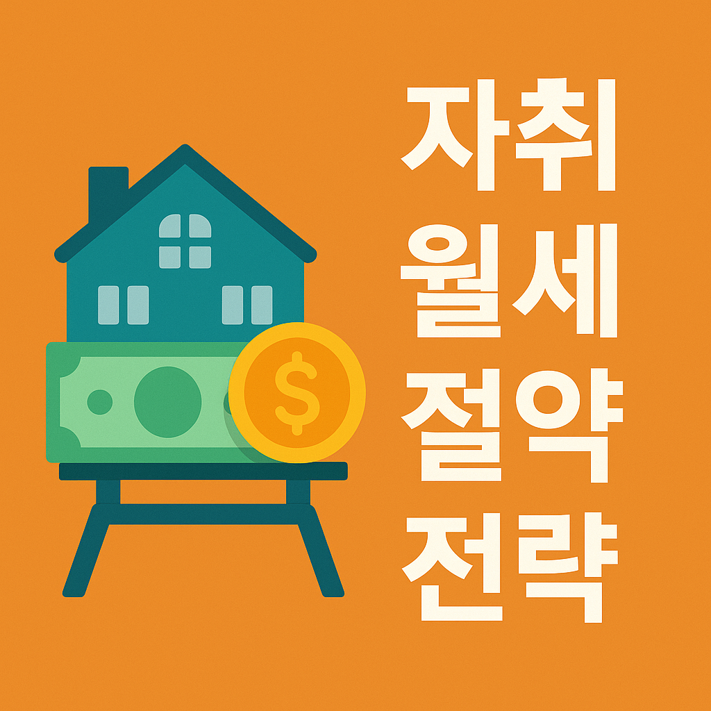 월세 아끼는 전략