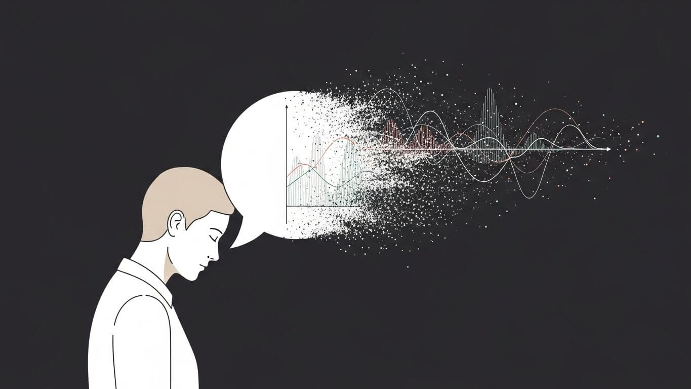 말이 막히는 순간의 감정 상태 데이터화 실험