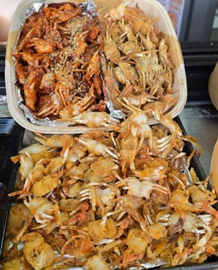 전현무계획-영덕-대게닭강정-미니크랩-게튀김