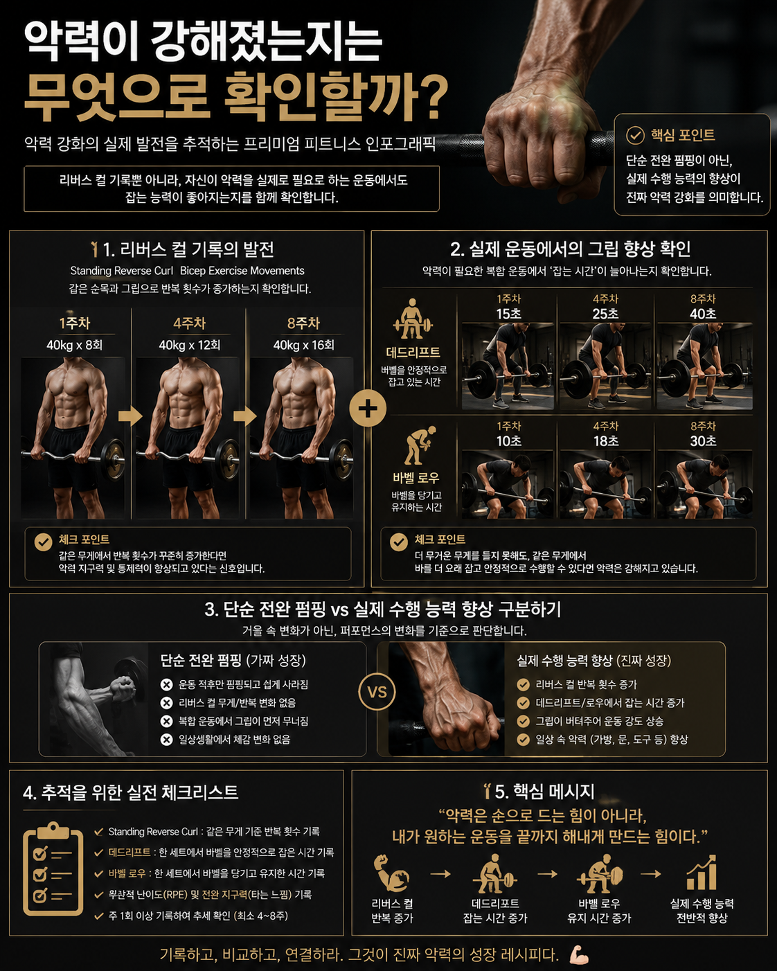 악력이 강해졌는지는 무엇으로 확인할까
