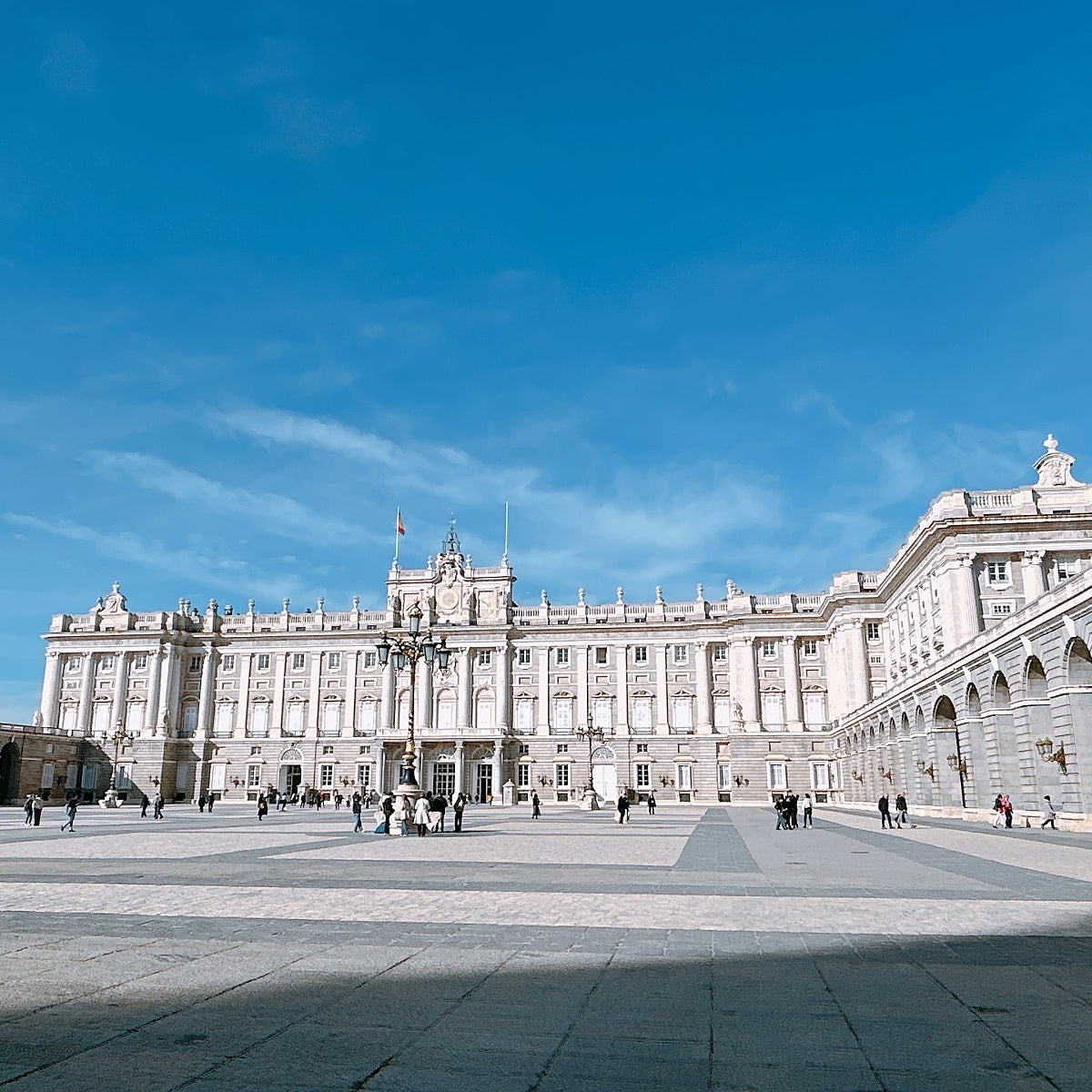 마드리드 시내 여행 마드리드 왕궁 사진