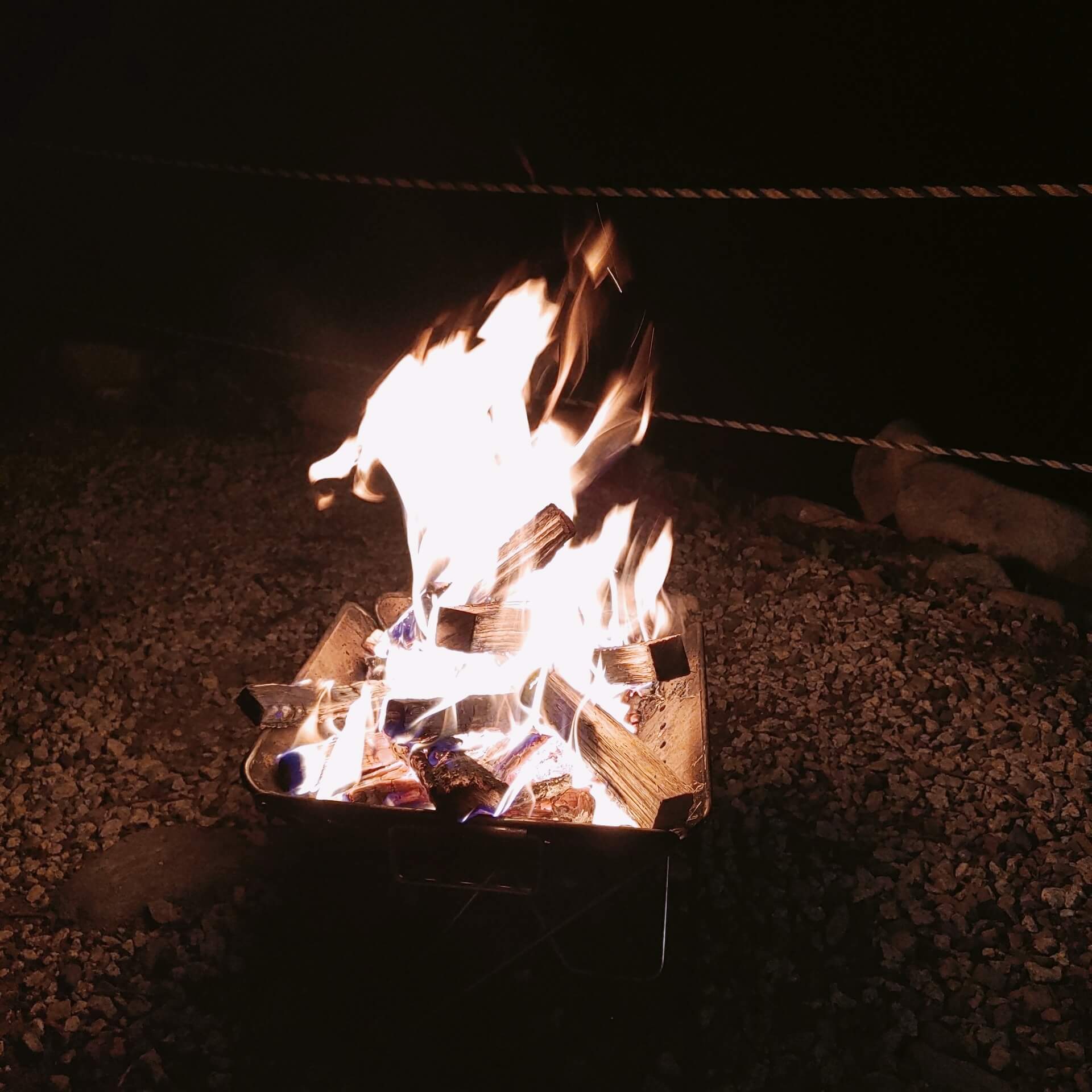 경호강캠핑장_&_캠프627_캠핑장_불멍