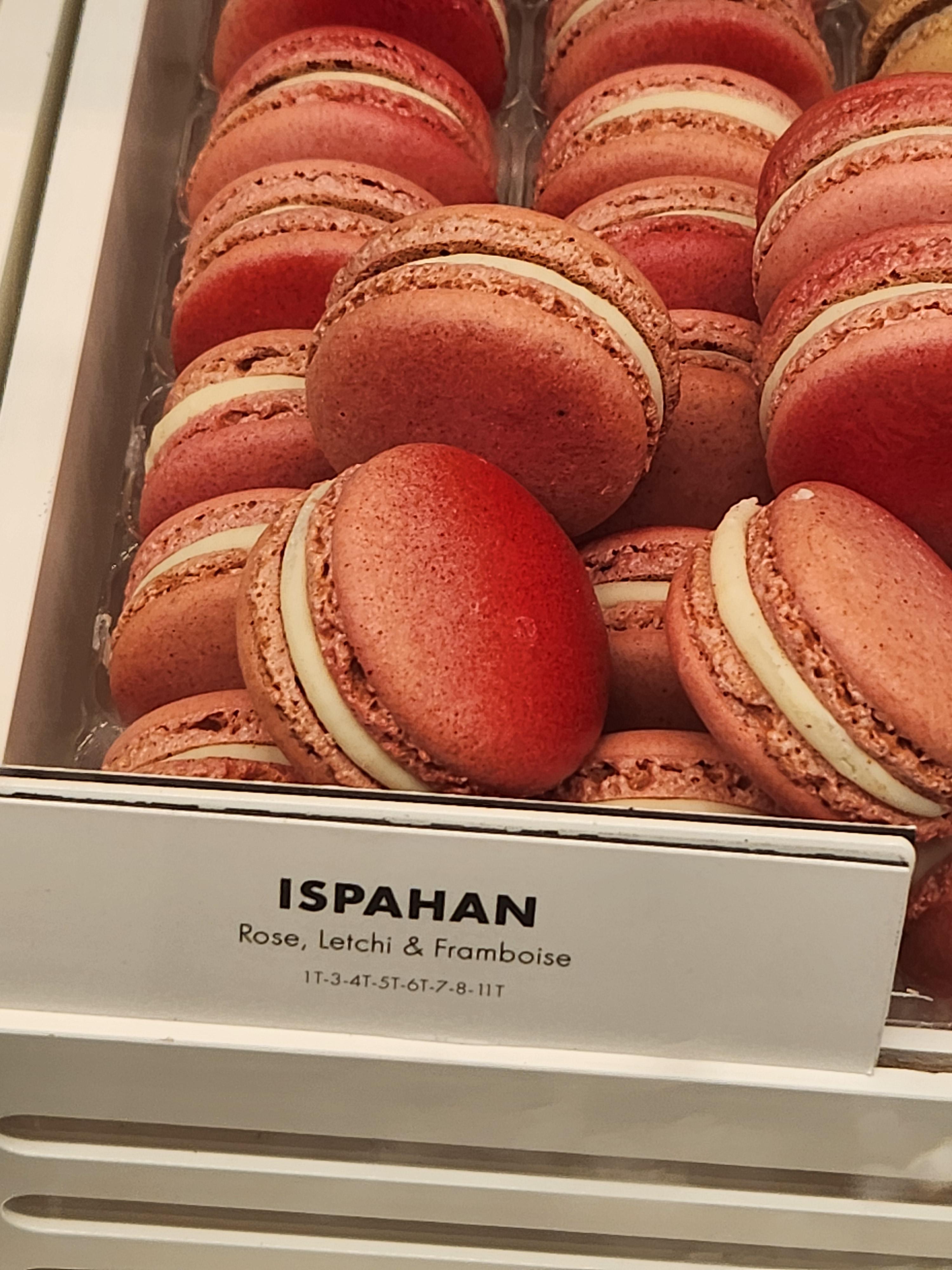 로즈,리치,라즈베리 마카롱