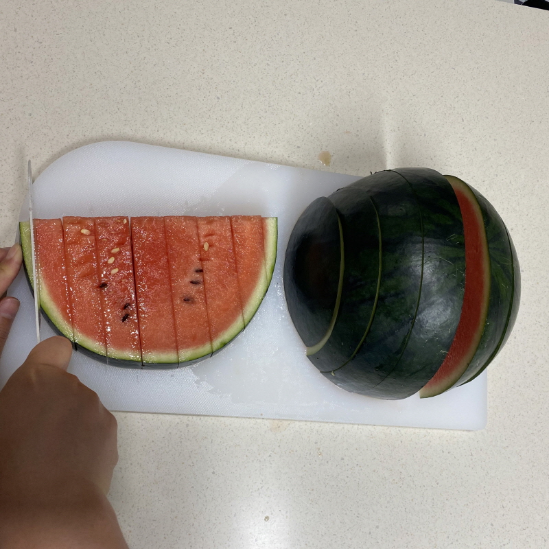 수박자르는법
