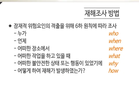 6하원칙 순서 글 작성 꿀팁 영어_6