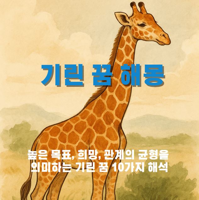 기린 한마리