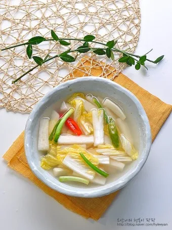 배추물김치 담그는 황금레시피와 알배추 손질법 소개_6