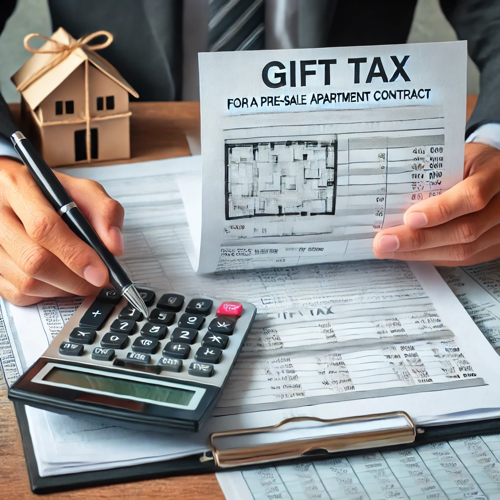 분양권 공동명의 증여세 신고