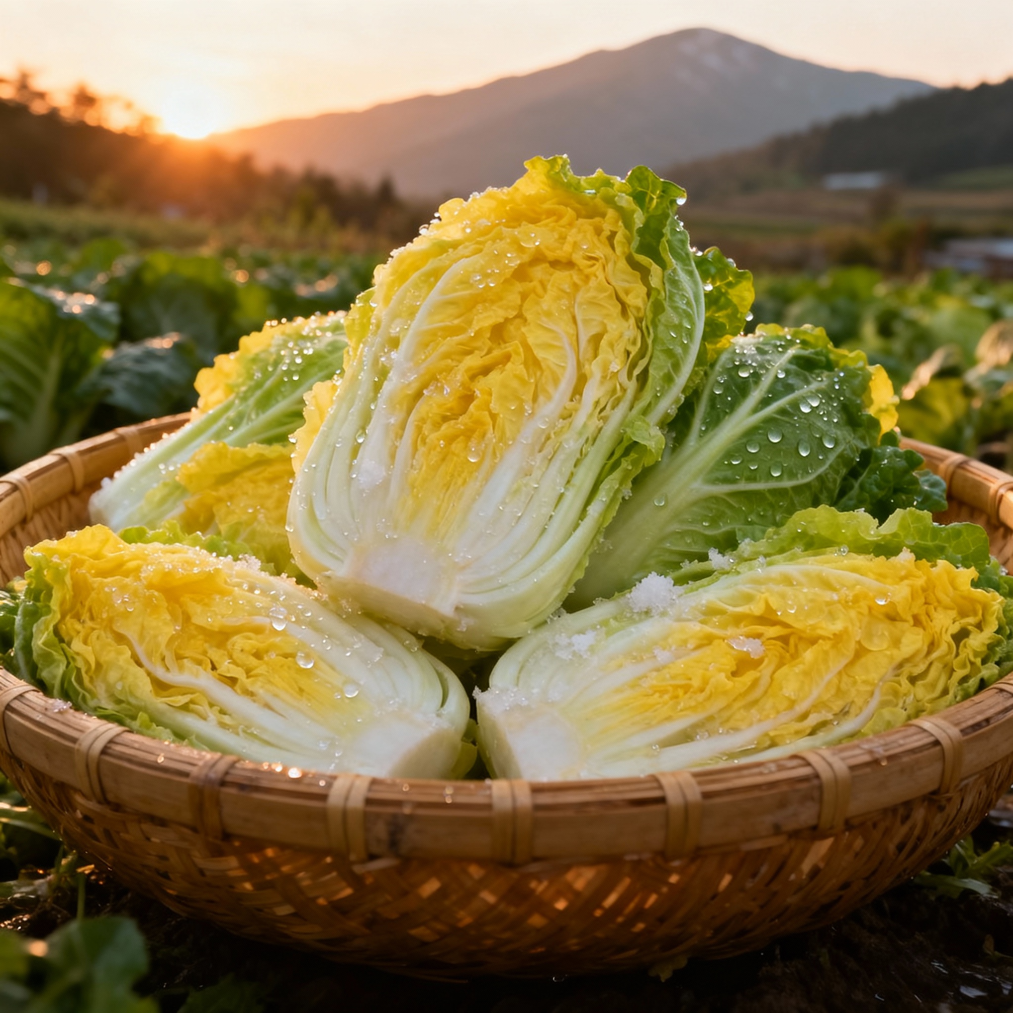 6시내고향 평창절임배추 한바구니