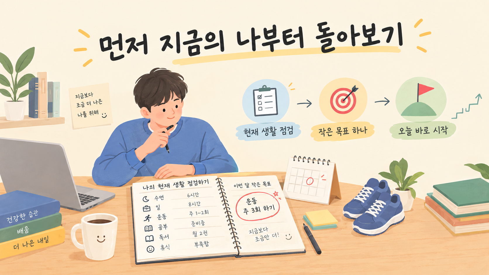 [자기계발(습관 만들기)자기계발을 시작할 때 가장 먼저 해야 할 일｜목표보다 먼저 확인해야 했던 것