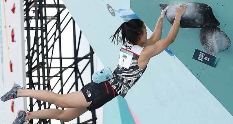 볼더링 첫코스 등정