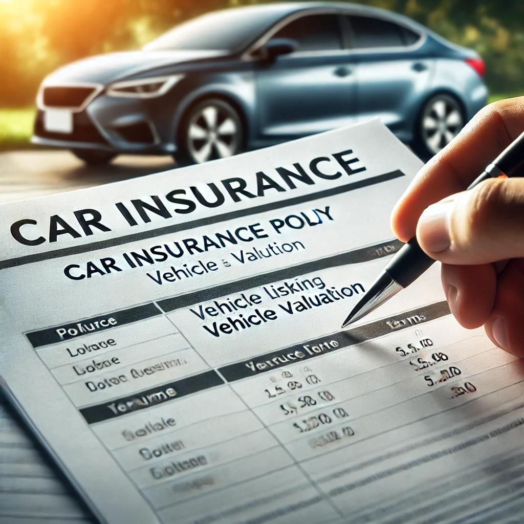 자동차보험 차량기준가액