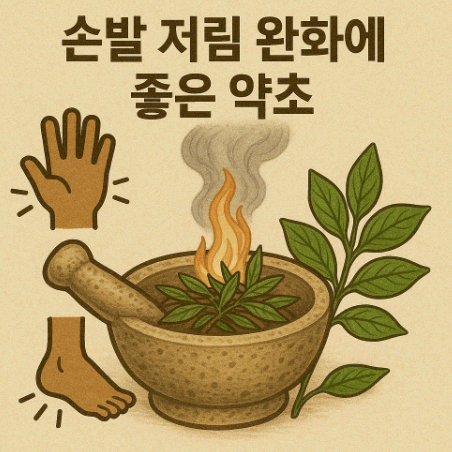 손발 저림 완화에 좋은 약초