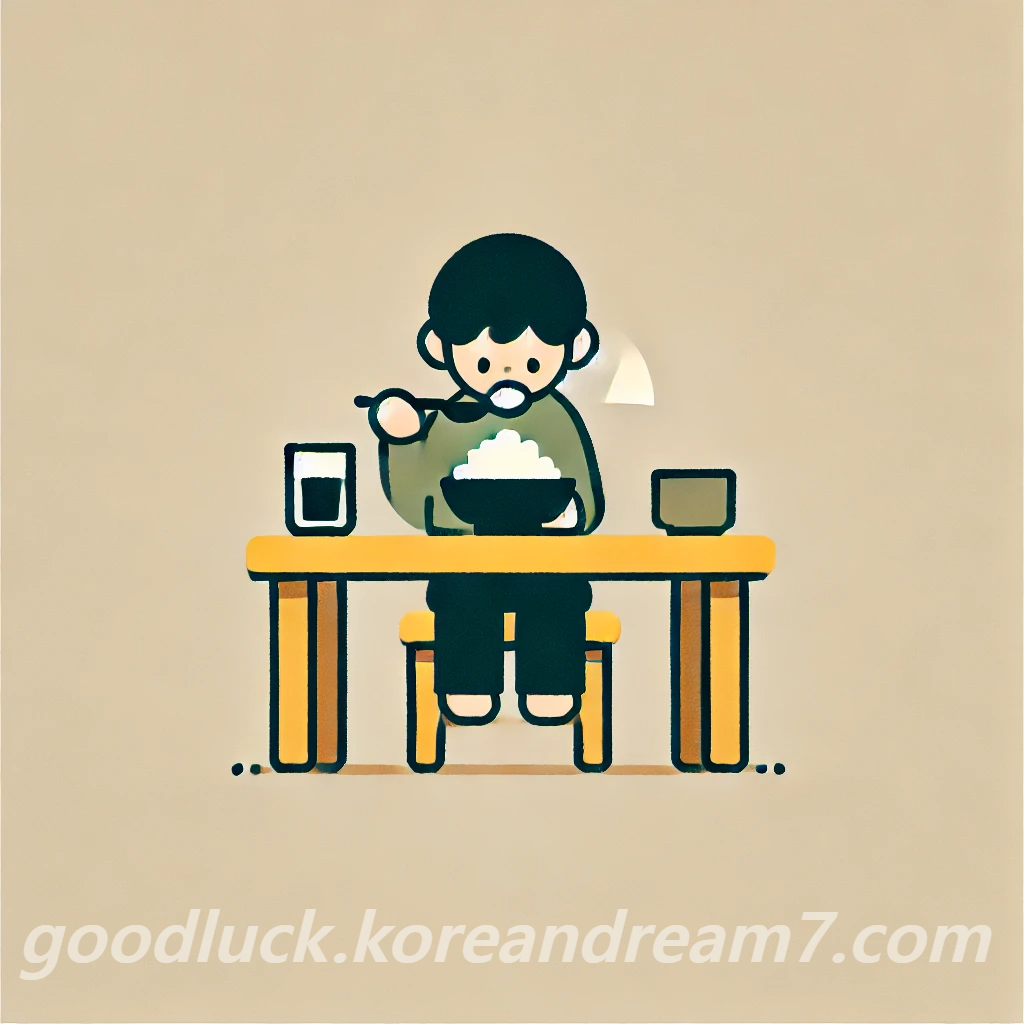 밥먹는꿈해몽