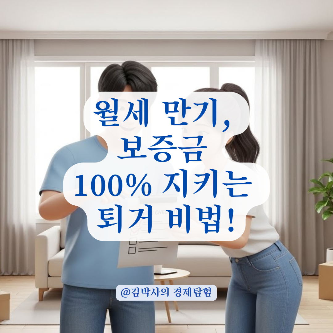 월세 만기 퇴거 전 체크리스트, 원상복구 범위와 공과금 정산 완벽 대비