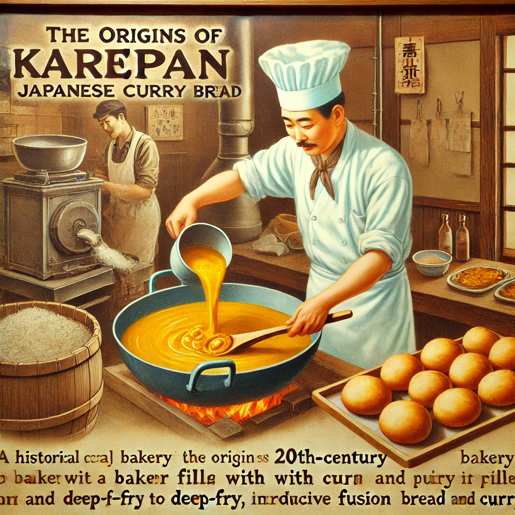 카레빵의 기원과 역사