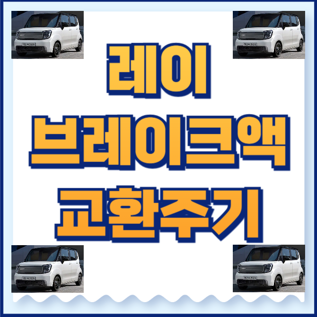 레이 브레이크오일 교환주기