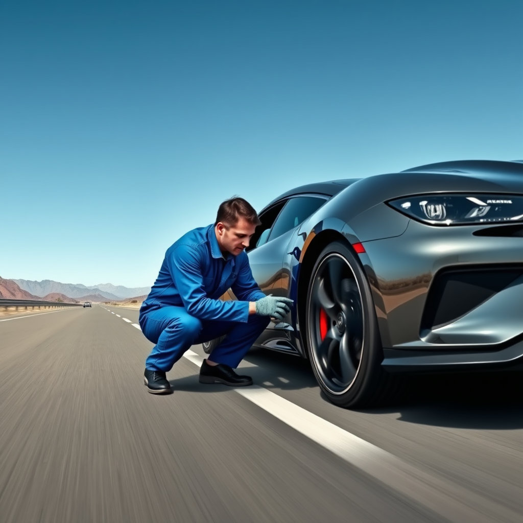 고속 주행 후 차량점검