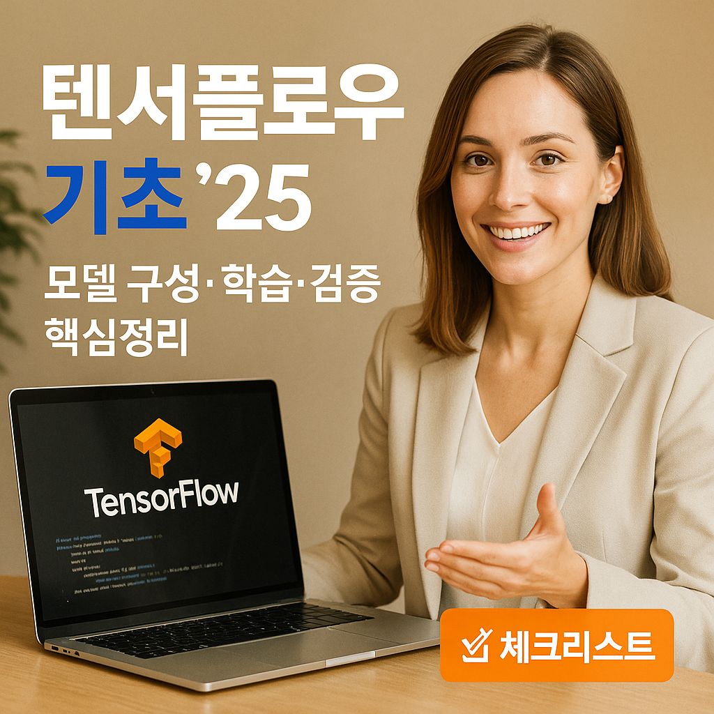 텐서플로우 기초 ’25 | 모델 구성·학습·검증 핵심정리