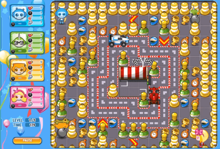 봄잇7-게임하기-시작-화면