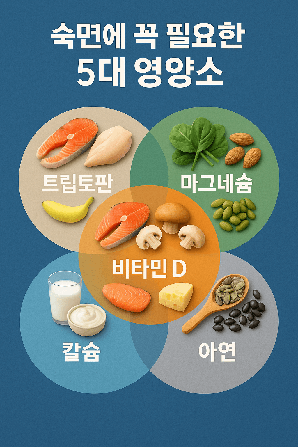 3050 건강루틴 숙면에 도움을 주는 음식