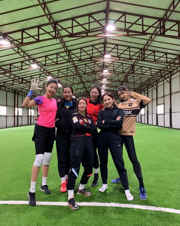 김민지-육상선수-골때녀