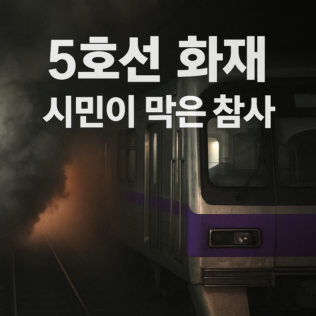 5호선 화재, 서울 지하철 시스템의 붕괴인가? 시민과 기관사가 막은 대참사 전말