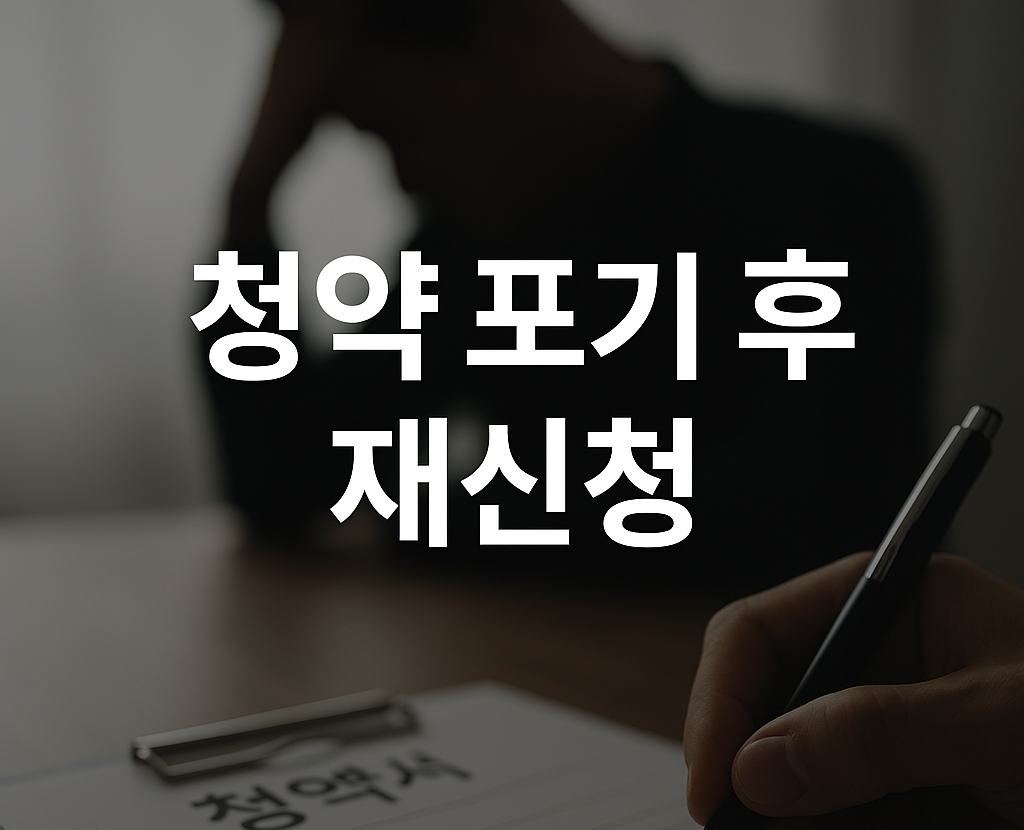 청약 재신청