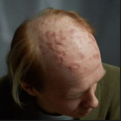 두피 피부염 사진