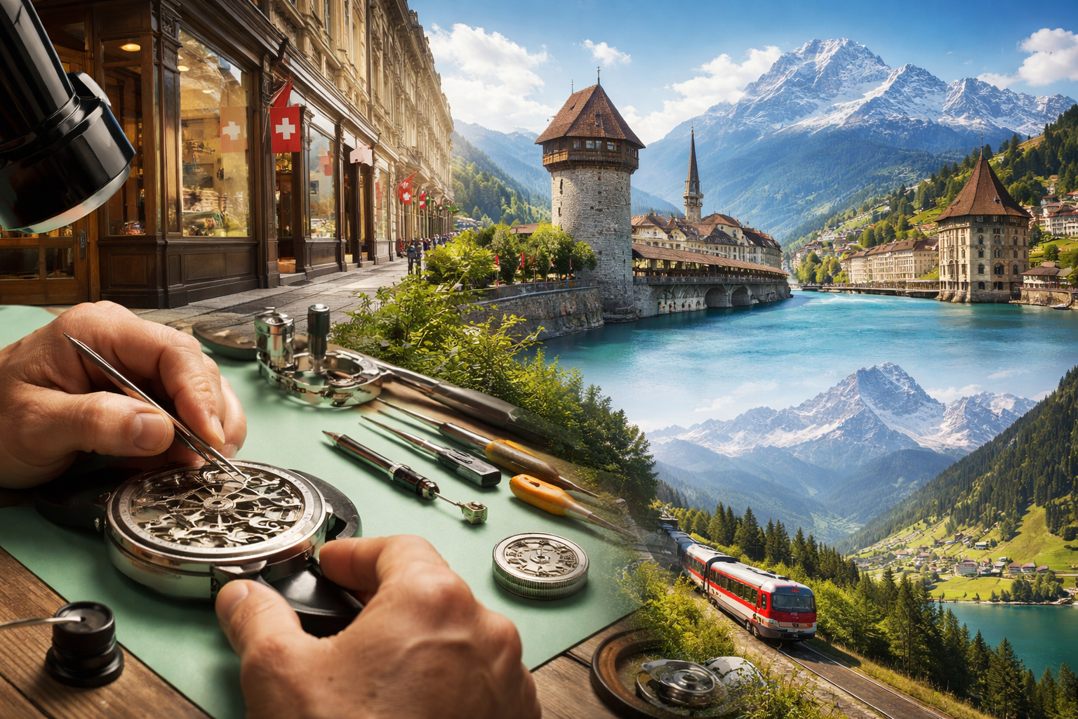 스위스 공방 도시 여행지