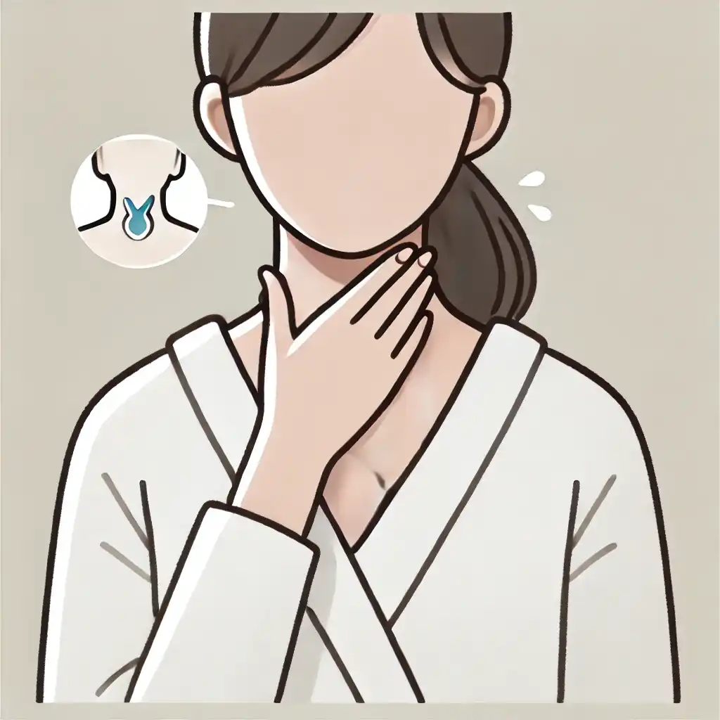 목이 간질간질하고 마른기침이 납니다 원인해결법